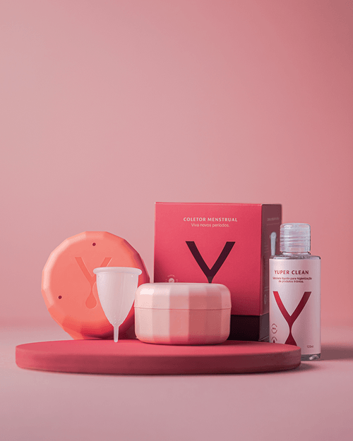Kit Coletor + Esterilizador + Clean Yuper
