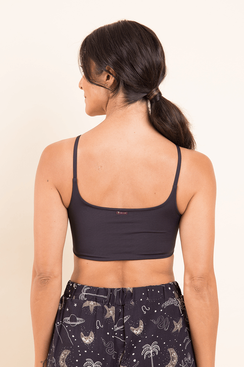 Sutiã Top Comfy Poliamida Preto