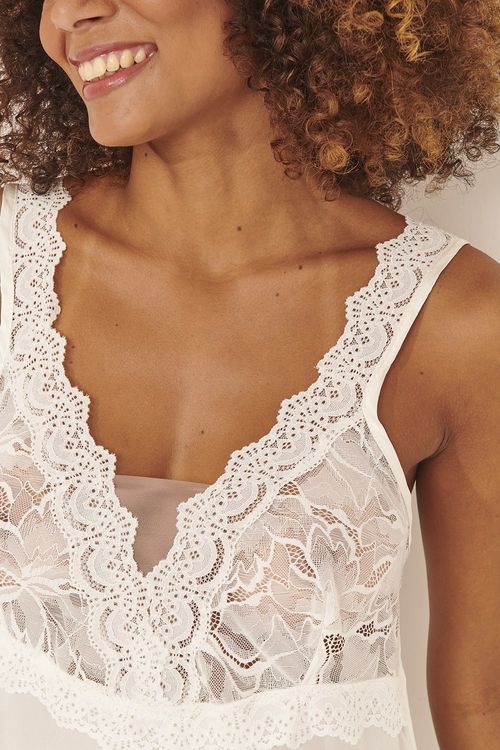 CAMISOLA MARGOT LONGA OFF WHITE