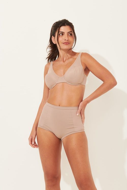 Calcinha Hot Pants Tech Pro Tule Chocolate
