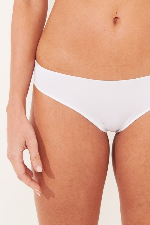 Calcinha Boxer Poliamida Branco
