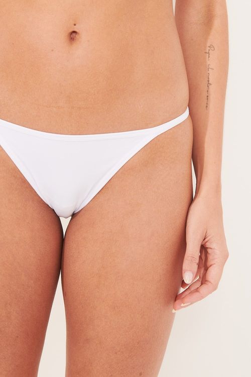 Calcinha Tanga Poliamida Branco