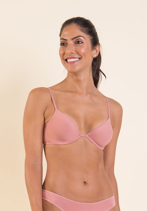 Sutiã Aro Poliamida Nude Rosa