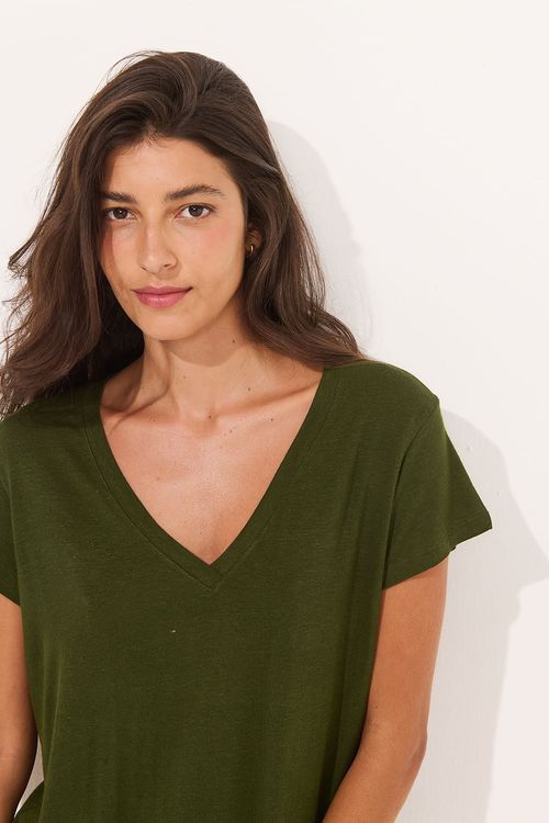 Tshirt Gola V Viscolinho Verde Floresta