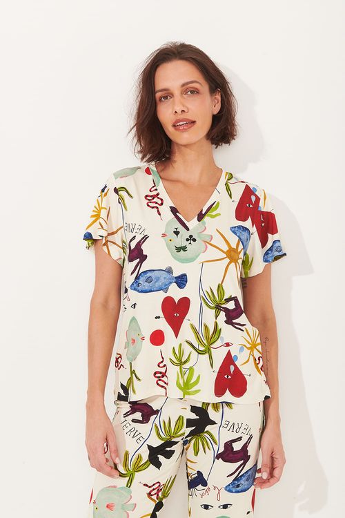 Pijama Longo V Delírio
