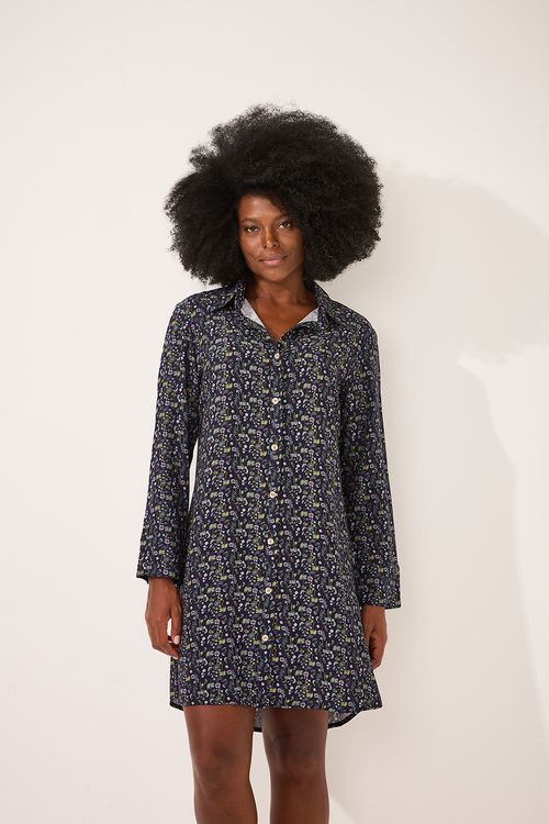 Chemise Curta Mini Jardim