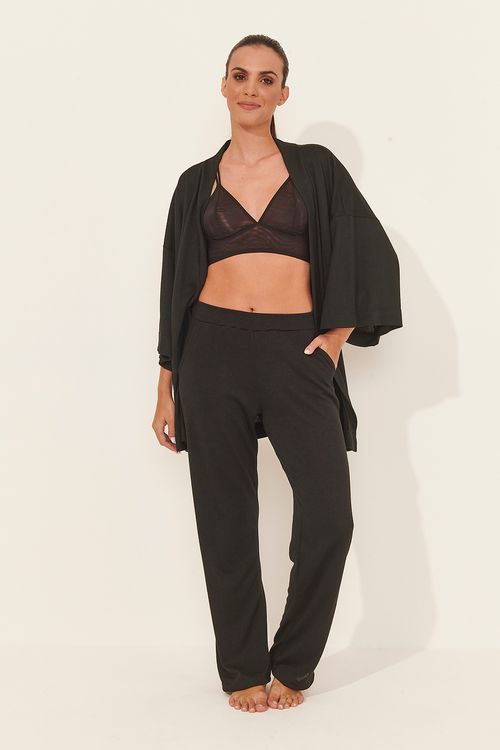 CALÇA CLOCHARD PRETO