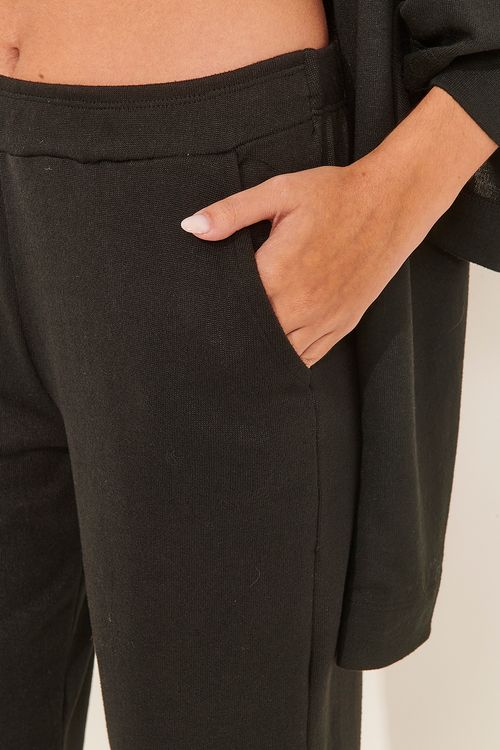 CALÇA CLOCHARD PRETO