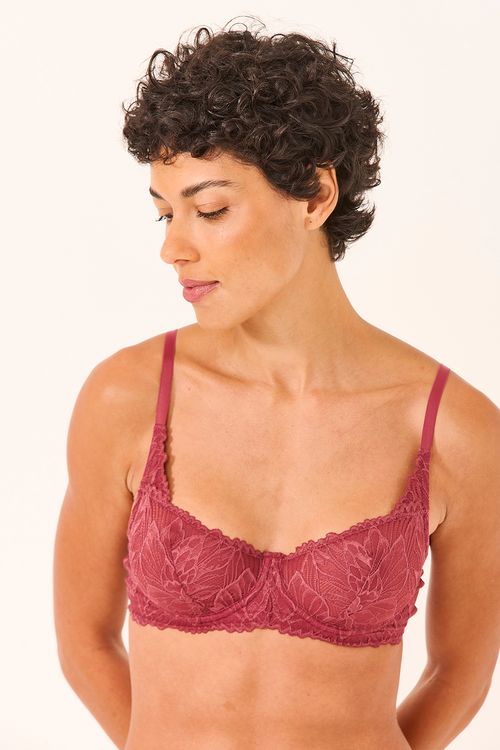 Sutiã Aro Balconet Renda Sensuale