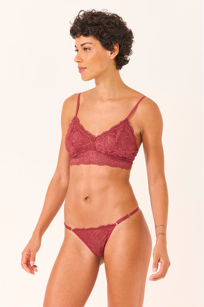 top tule renda e tanga renda sensuale