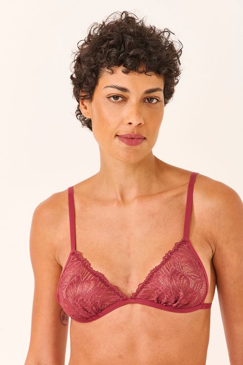 Sutiã Triângulo Fino Renda Sensuale
