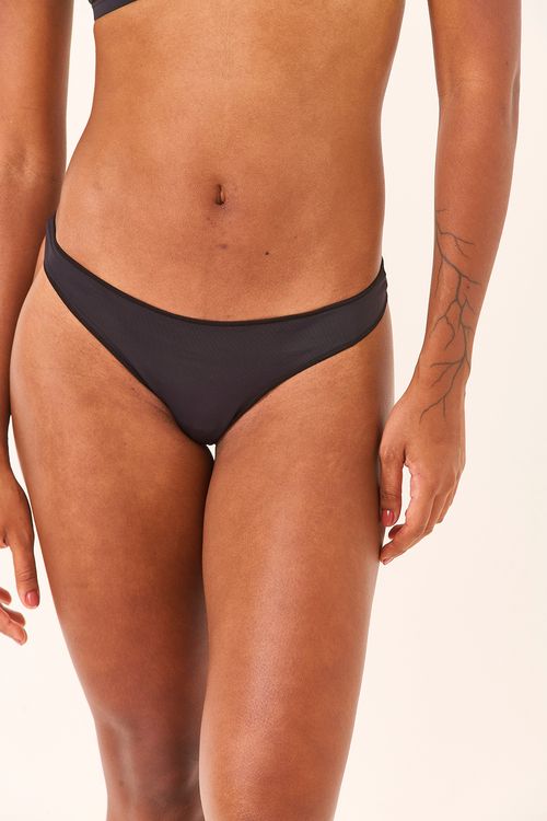 Calcinha Fio Poliamida Preto