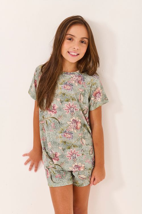 Pijama Raglan Infantil Hera