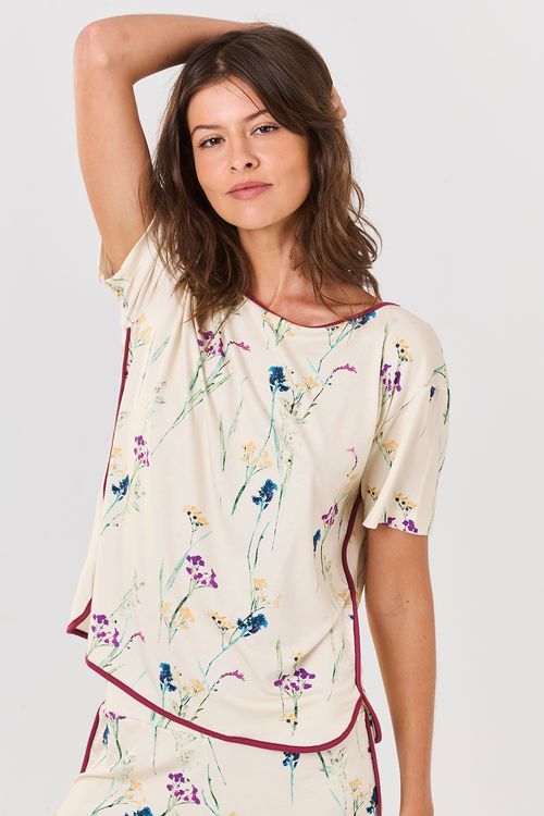 Conjunto Short+Tshirt Vivo E.Ikebana