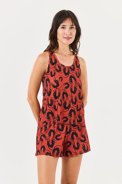 Conjunto Regata Nadador Canelado E.Amuleto