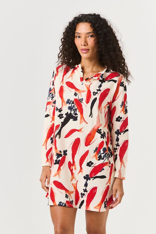 Camisola Manga Longa Koi