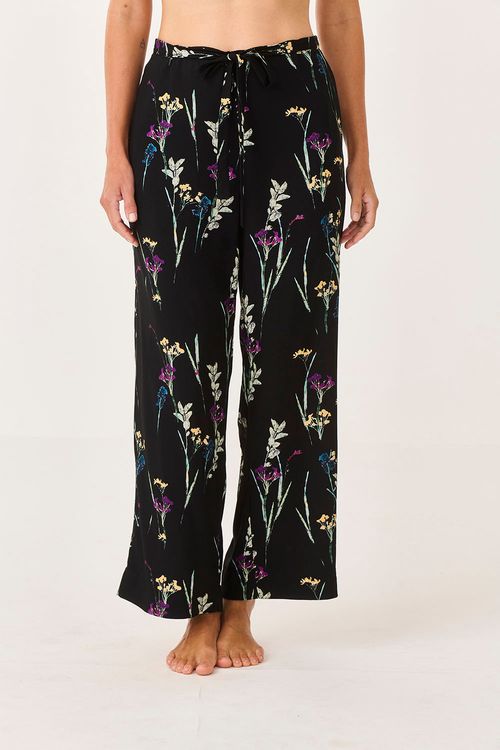 Calça Amarração Ikebana Preto